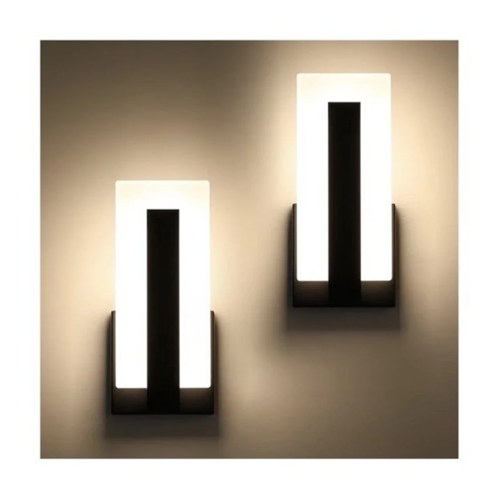 Joosenhouse Modern Led Wall Sconce Dimmable Wall Mounted Lamp Set Of‎ 2
